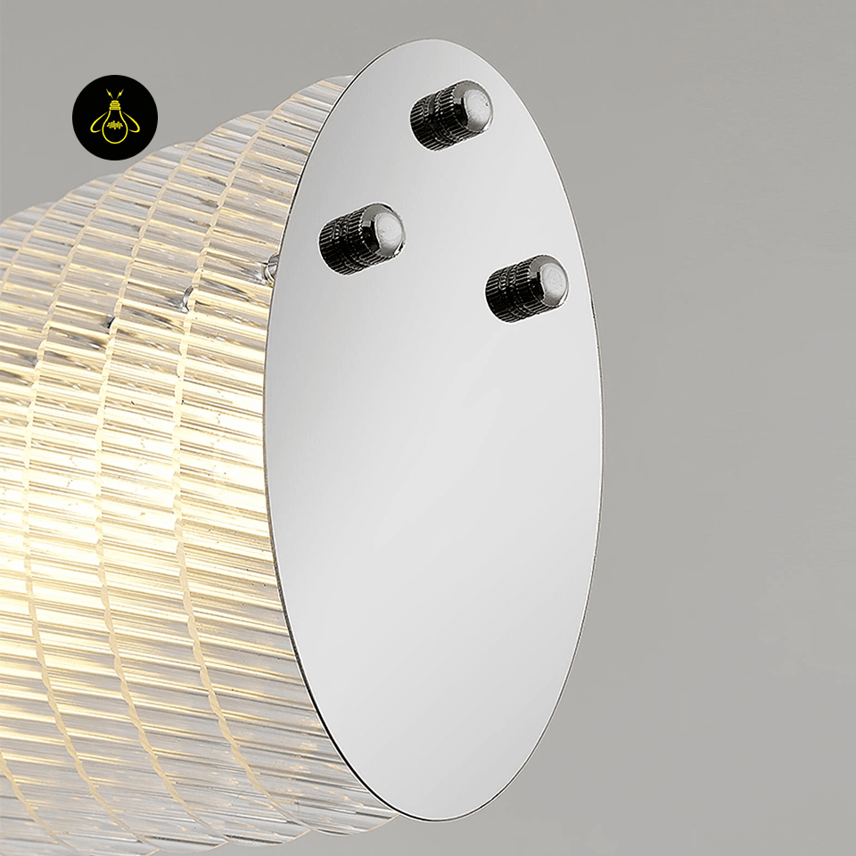 Modern Linear LED Chandelier - Chrome Finish, 47.2-Inch - Jagmag Contemporary Lighting - Jagmag Lights