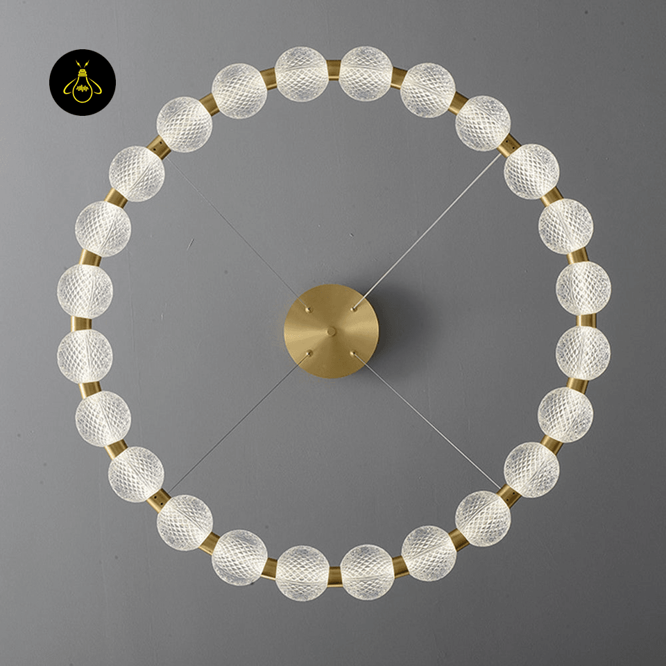 Jagmag Lights Pendant Lamp | LED Light Panel | Modern Ring Pendant Light - Jagmag Lights