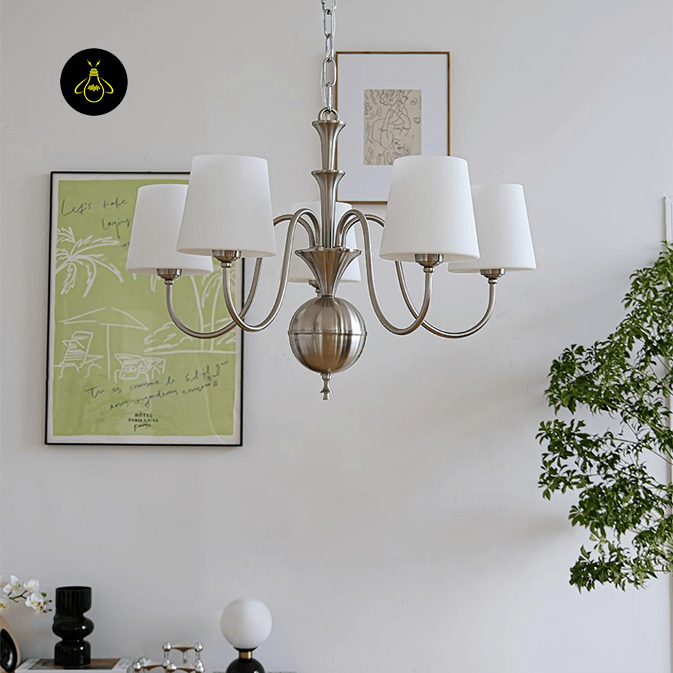Jagmag Lights Rustic Shabby Chandelier with Vintage Elements, 23.6-Inch, for Elegant Spaces - Fancy and Decorative lights - Brand name jagmag lights