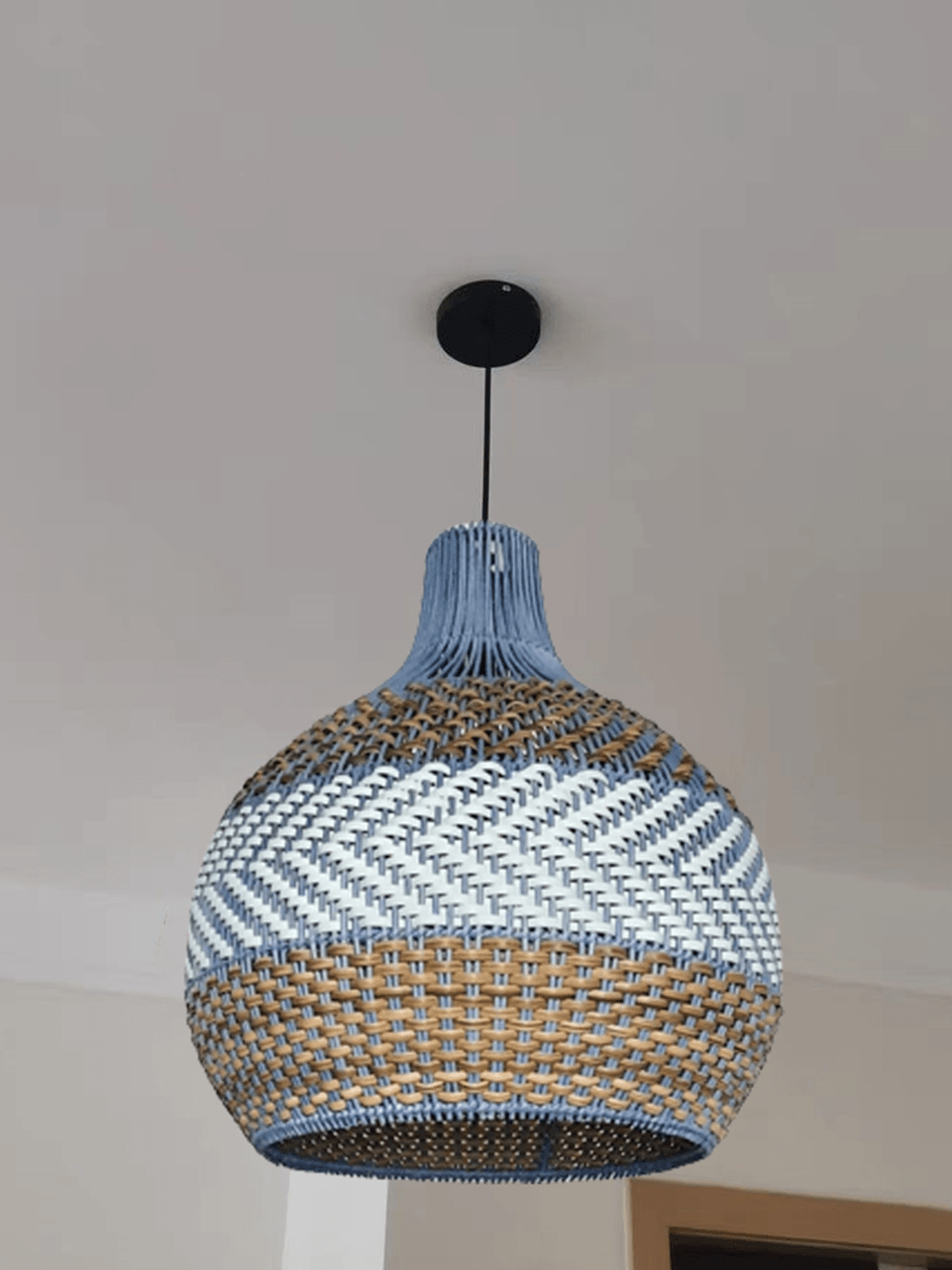 Rattan Hanging Lamp - Jagmag Lights