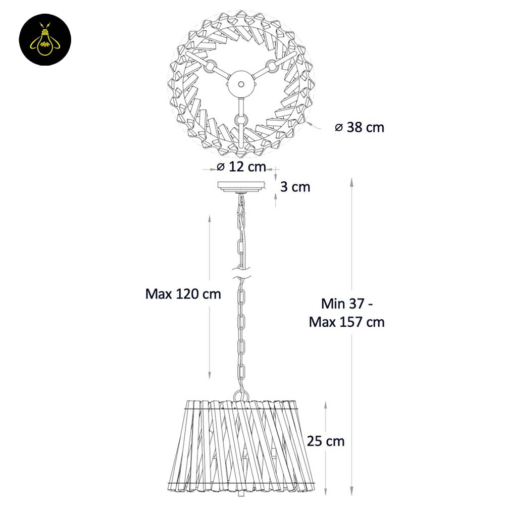 Crystal Glass Pendant Light – Trapezoid Design With Silver Finish | Elegant Hanging Light for Living Room, Dining, Bedroom | Jagmag Lights