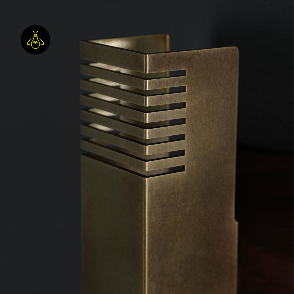 Jagmag Lights Boundary Wall Light – Minimalist Steel Sconce – 10.5" Modern Outdoor Lighting