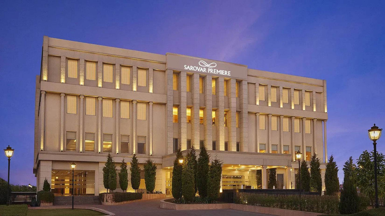 Learn About Sarovar Portico Dehradun- Hotel Banquet Chandeliers - Brand name Jagmag Lights