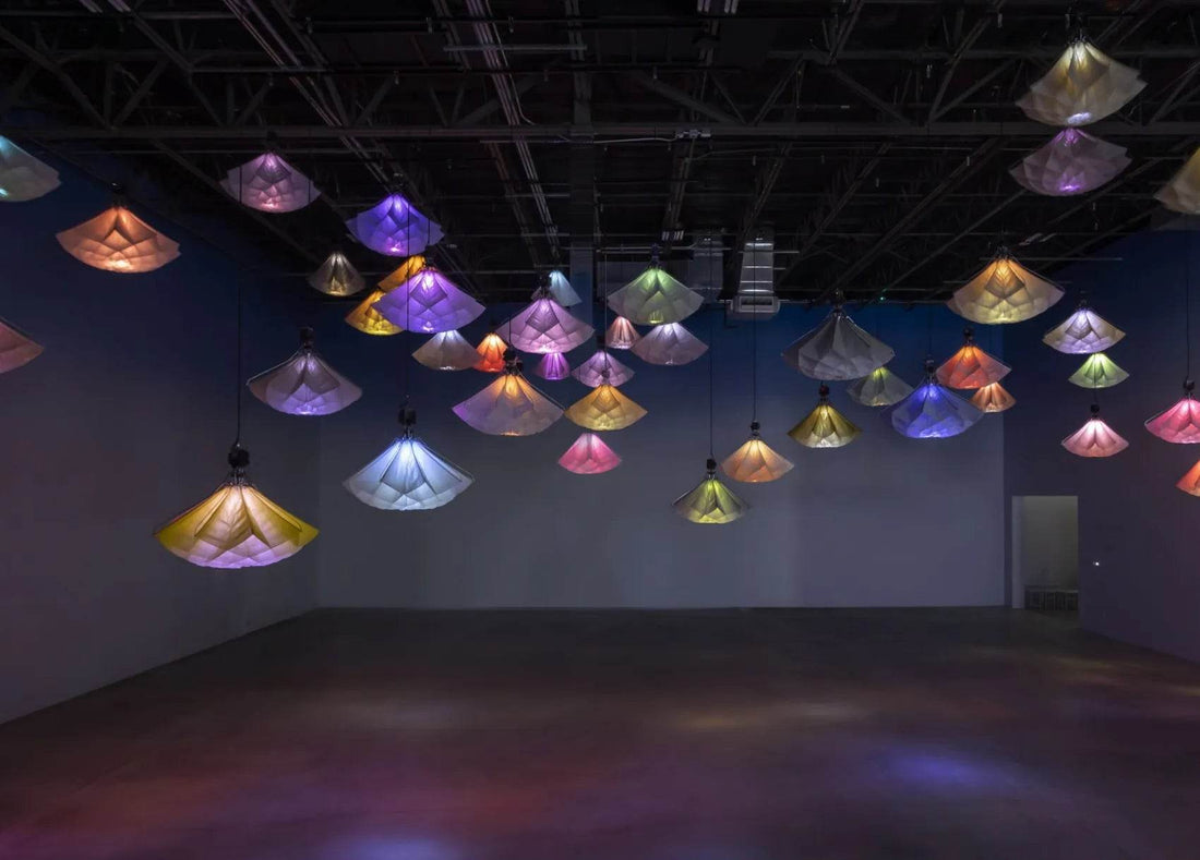 Learn About Blooming Flower Kinetic Chandeliers: The Living Light Art by Jagmag Lights - Brand name Jagmag Lights