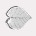 Clear Borosilicate Glass Fig Leaf – 100x90mm | Chandelier Lighting Component | 100 pcs per box