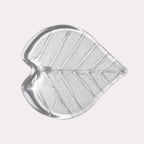 Clear Borosilicate Glass Fig Leaf – 100x90mm | Chandelier Lighting Component | 100 pcs per box