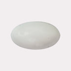Borosilicate White Oval Glass Dome – 150 x 85 mm | Chandelier Part | 100 Pcs Per Box