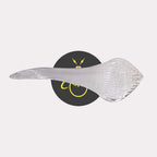 Borosilicate Glass Snake Plant Leaf – 270mm Clear | Lighting Component for Chandeliers | 100 Pieces per Box