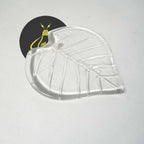 Clear Borosilicate Glass Fig Leaf – 100x90mm | Chandelier Lighting Component | 100 pcs per box