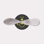 Borosilicate Glass Infinity Leaf – 200x40mm Clear | Chandelier Part | 100 pieces per box