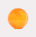 Orange Borosilicate Glass Ball – 5 Inch Round | Lighting Component for Chandeliers