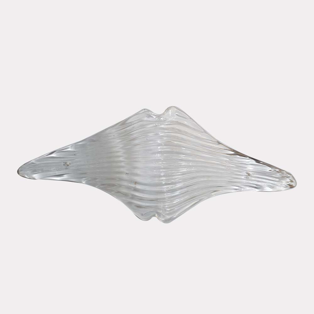 Clear Borosilicate Glass Bird Wings – 220x80mm | Lighting Component for Chandeliers | 100 pcs per box