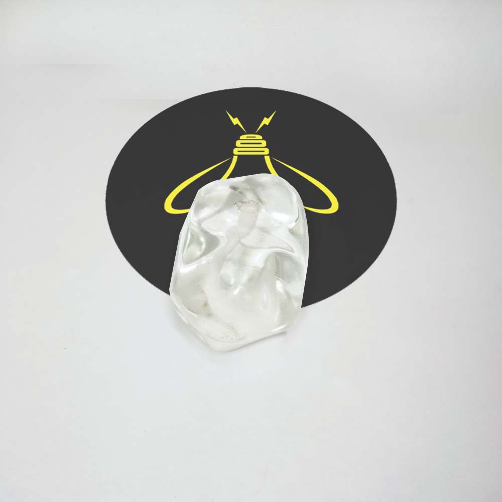 Clear Borosilicate Glass Stones – 50x30mm | Chandelier Part