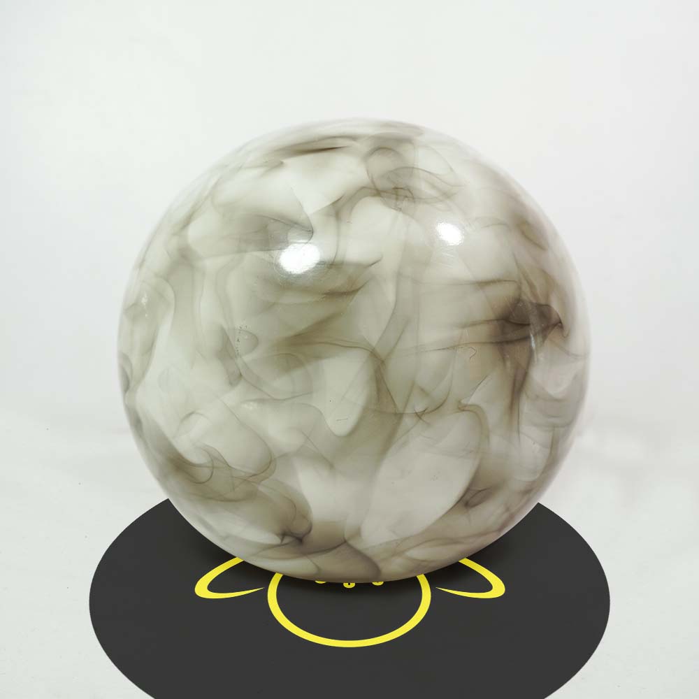 Smoke Borosilicate Glass Globe – 6 Inch Round | Lighting Component for Chandeliers