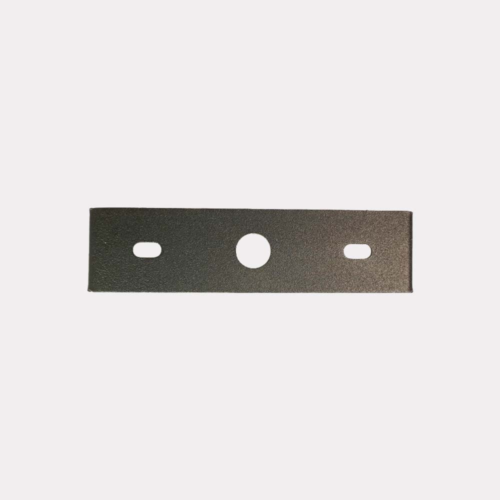 Black Stainless Steel Mounting Bracket – 4 Inch | Lighting Component for Chandeliers