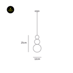 Jagmag Lights Acrylic Ball Pendant Light | Modern 3-Sphere Design | G9 | Brown/Beige | Made in India - Fancy and Decorative lights - Brand name jagmag lights