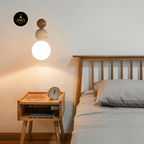 Jagmag Lights Acrylic Ball Pendant Light | Modern 3-Sphere Design | G9 | Brown/Beige | Made in India - Fancy and Decorative lights - Brand name jagmag lights