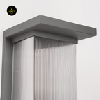 Jagmag Oleron Outdoor Wall Sconce, IP65 Waterproof, Modern Minimalist Design, for Patio, Garden, or Porch - Fancy and Decorative lights - Brand name jagmag lights