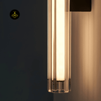 Jagmag Lights Macie Wall Lamp with Integrated LED, 50cm Height, for Modern Indoor Spaces - Fancy and Decorative lights - Brand name jagmag lights