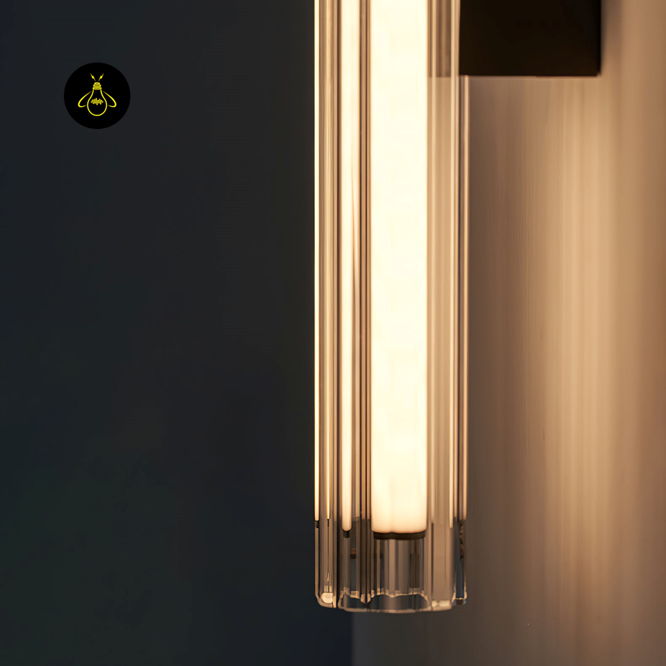 Jagmag Lights Macie Wall Lamp with Integrated LED, 50cm Height, for Modern Indoor Spaces