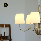 Jagmag Lights Rustic Shabby Chandelier with Vintage Elements, 23.6-Inch, for Elegant Spaces - Fancy and Decorative lights - Brand name jagmag lights