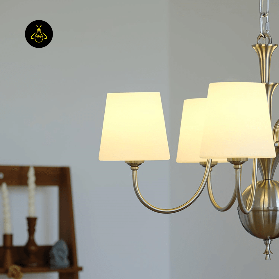 Jagmag Lights Rustic Shabby Chandelier with Vintage Elements, 23.6-Inch, for Elegant Spaces - Fancy and Decorative lights - Brand name jagmag lights