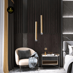 Jagmag Lights Modern Pendant Light | LED | Gold/White | 1/2/3 Heads | Living/Dining Room | Made in India - Fancy and Decorative lights - Brand name jagmag lights