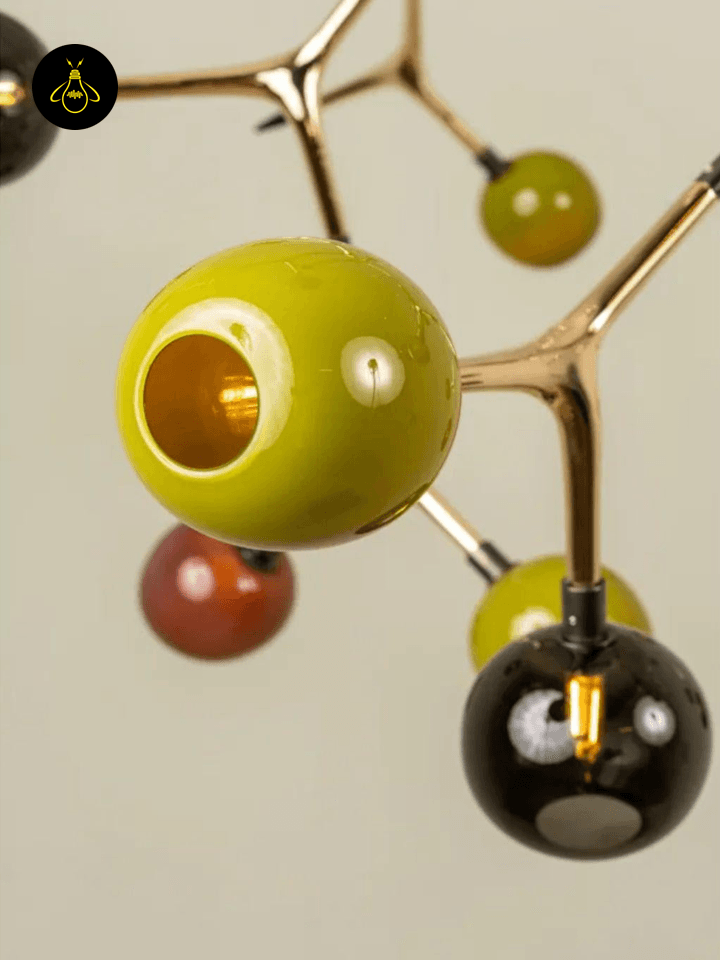 Jagmag 15-Light Crystal Glass Jhumar with Bronze Finish, 140cm Cluster Chandelier for Double Height Living Room - Fancy and Decorative lights - Brand name jagmag lights