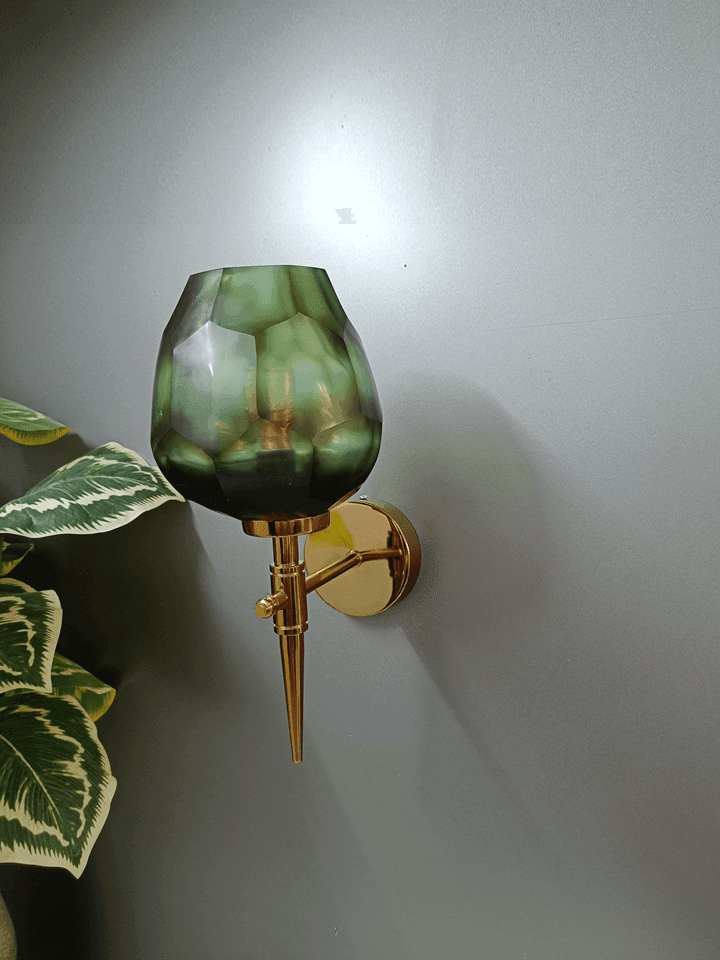 Hexa Glass Wall Light - Fancy and Decorative lights - Brand name jagmag lights