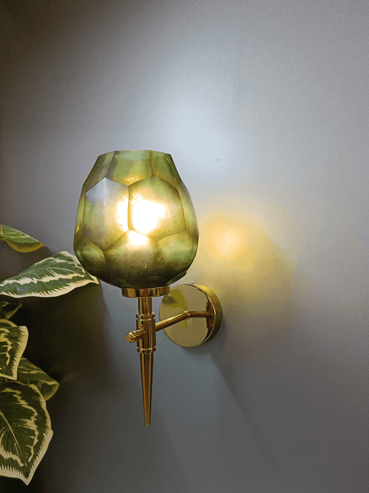 Hexa Glass Wall Light - Fancy and Decorative lights - Brand name jagmag lights