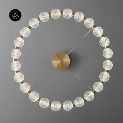 Jagmag Lights Pendant Lamp | LED Light Panel | Modern Ring Pendant Light - Jagmag Lights