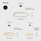 Jagmag Lights Pendant Lamp | LED Light Panel | Modern Ring Pendant Light - Fancy and Decorative lights - Brand name jagmag lights