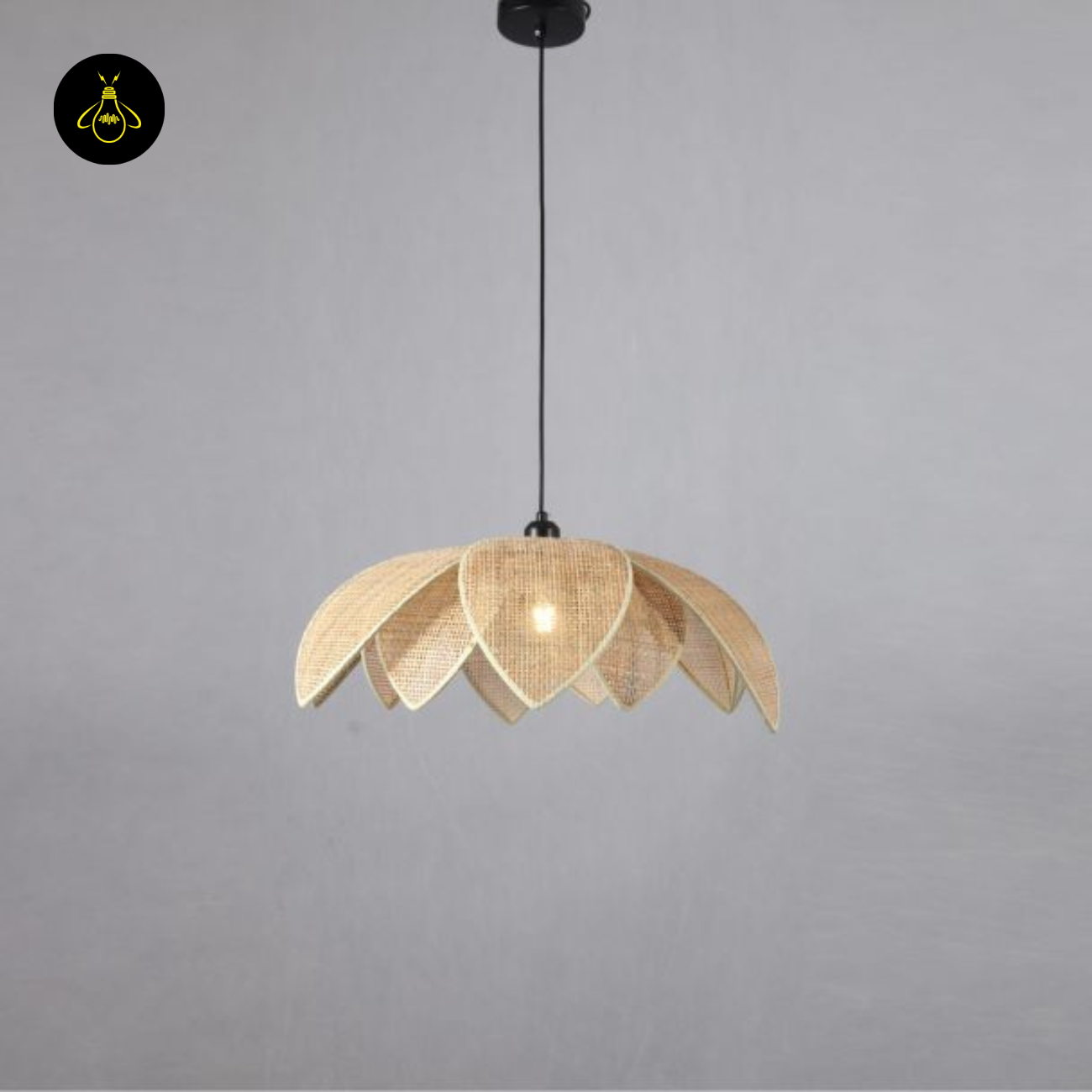 Natural Rattan Pendant Light – Mariella | Rattan Lighting for Living & Dining | Jagmag Lights
