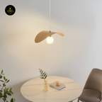 Beautiful Curved Pendant – Gold Finish Design | Modern Pendant Light | Jagmag Lights