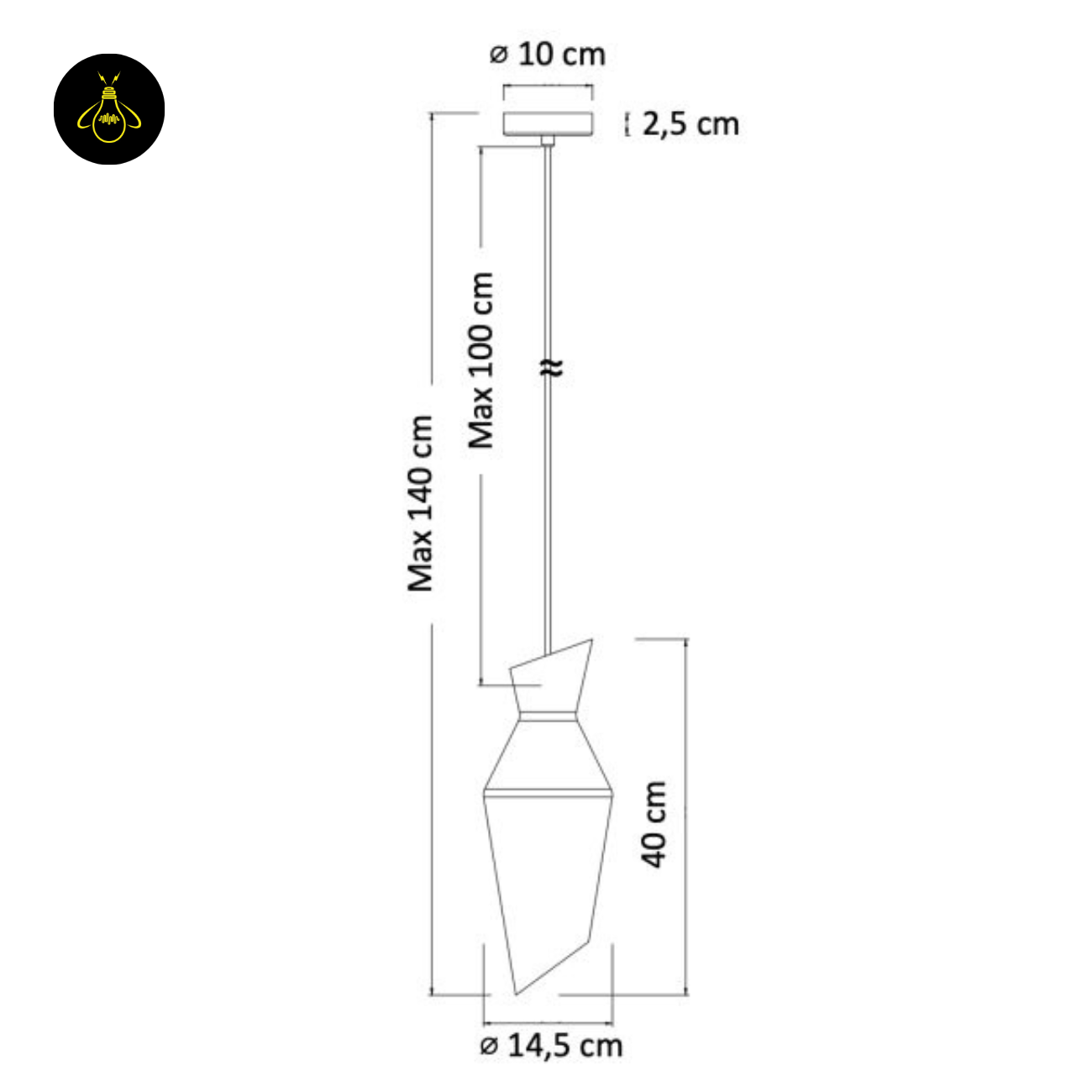 Smoked Glass Pendant Light – Loft-Style Drop Form | Smoked Glass Pendant | Jagmag Lights