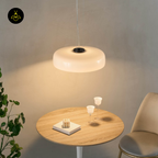 Integrated LED Pendant – Riccardo | White Opal Glass Dome Lighting | Jagmag Lights