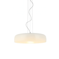 Integrated LED Pendant – Riccardo | White Opal Glass Dome Lighting | Jagmag Lights