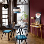 Jagmag Lights Pendant Lamp | Metal, Rattan, Fabric Design | Floral Fabric Pendant Light - Fancy and Decorative lights - Brand name jagmag lights