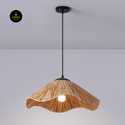 Jagmag Lights Straw Weaving Pendant Lamp | Natural Texture | E26/E27