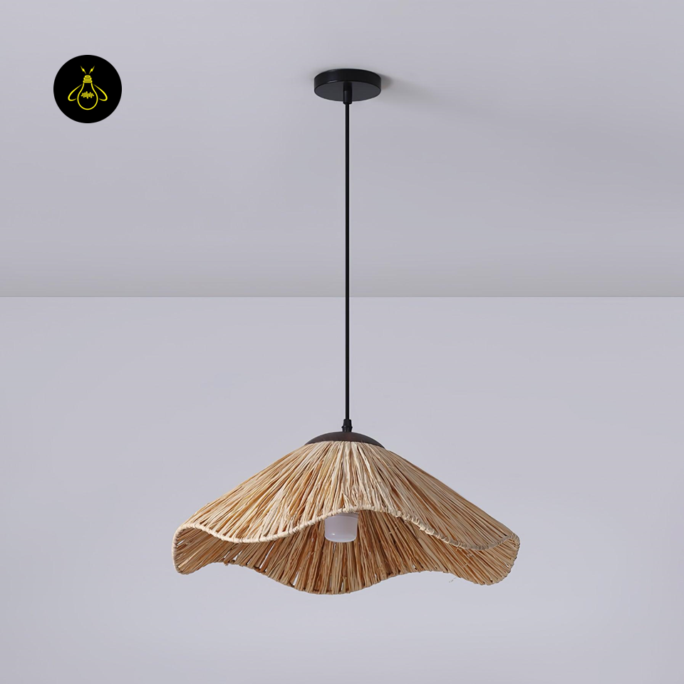 Jagmag Lights Straw Weaving Pendant Lamp | Natural Texture | E26/E27