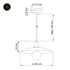 Natural Wood + Brass Pendant Light – Yuli | Carved Wood Lighting for Dining & Kitchen | Jagmag Lights