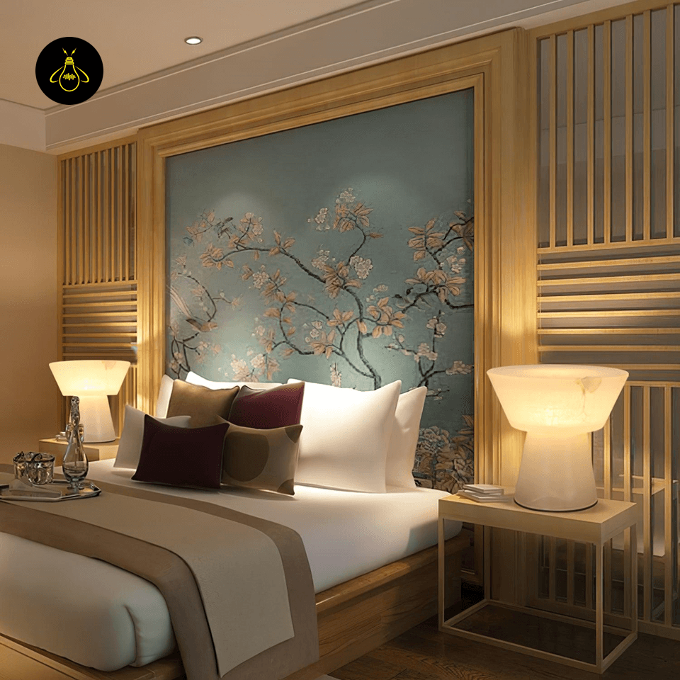 Jagmag Beta Marble Table Lamp - White with Brass Trim, 20cm/28cm, for Elegant Homes - Fancy and Decorative lights - Brand name jagmag lights