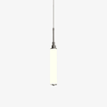Jagmag Lights Modern Chrome Pendant Light | LED | Small & Sleek | White Shade | Made in India - Fancy and Decorative lights - Brand name jagmag lights