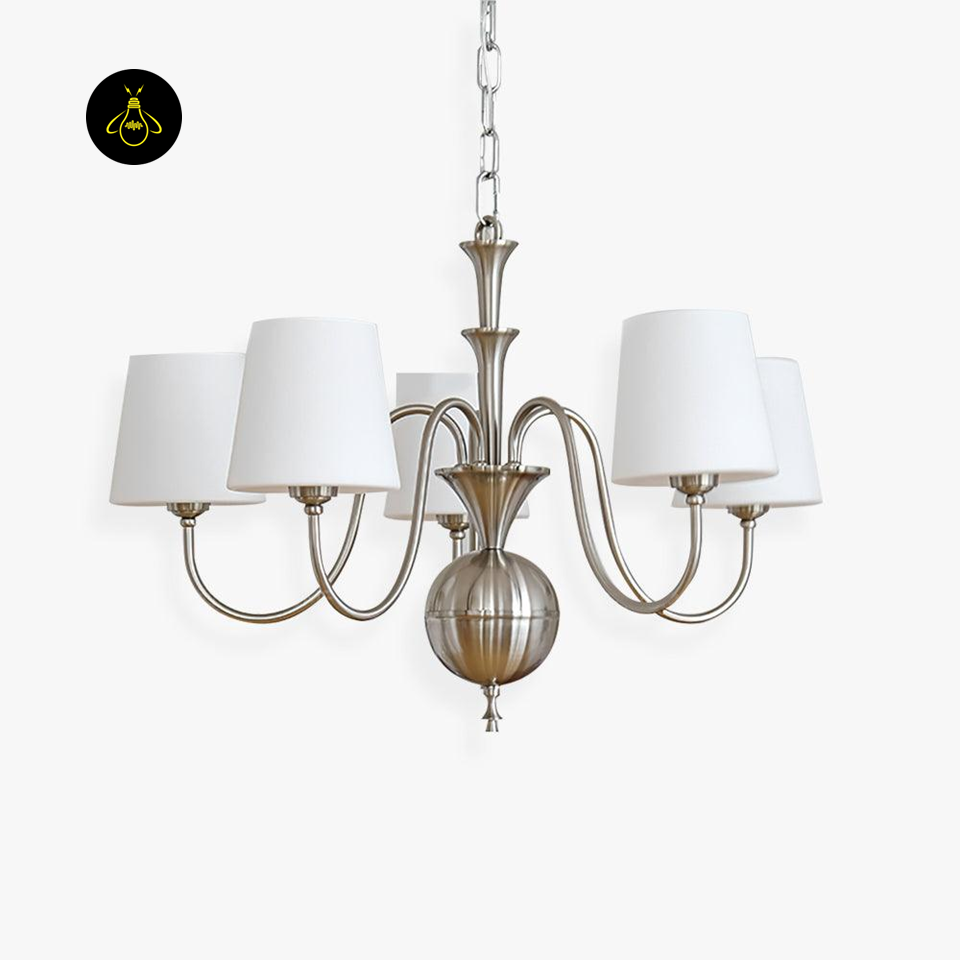 Jagmag Lights Rustic Shabby Chandelier with Vintage Elements, 23.6-Inch, for Elegant Spaces