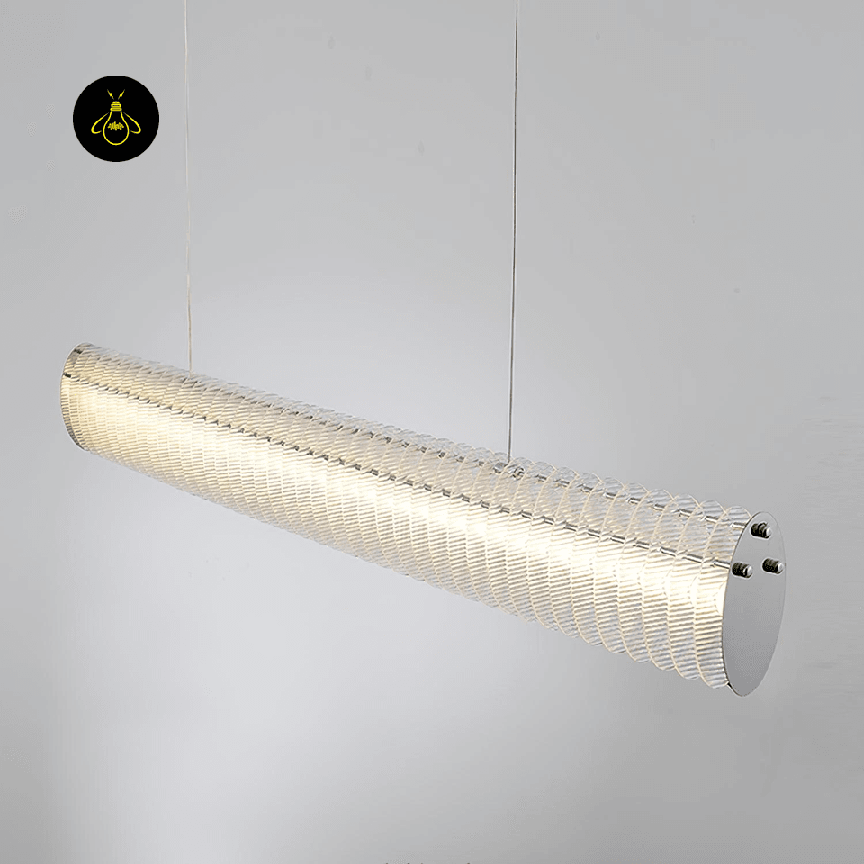 Modern Linear LED Chandelier - Chrome Finish, 47.2-Inch - Jagmag Contemporary Lighting - Fancy and Decorative lights - Brand name jagmag lights