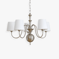Jagmag Lights Rustic Shabby Chandelier with Vintage Elements, 23.6-Inch, for Elegant Spaces - Fancy and Decorative lights - Brand name jagmag lights