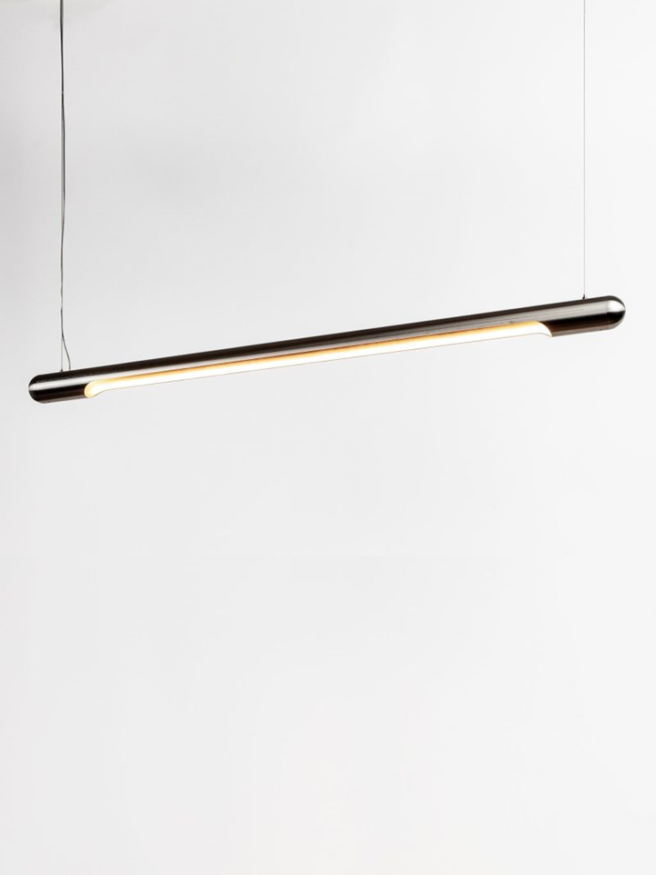 Jagmag PURE FLYBAR LED Chandelier - Adjustable Stainless Steel Pendant, 1200mm, for Modern Interiors