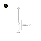 Jagmag Lights Stone Pendant Light | Modern Brass & Marble Design | G9 | Made in India - Fancy and Decorative lights - Brand name jagmag lights