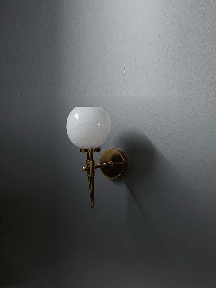 Handcrafted Onyx Marble Wall Light