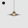 Jagmag Lights Frosted Glass Pendant Light | Float Design | LED | Gold/Black | India - Fancy and Decorative lights - Brand name jagmag lights